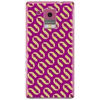 [予約][docomo AQUOS PHONE f SH-13C専用] プリントケース クリアベース(Arrow/パープル)[納期約4週間前後]【SECOND SKIN/セカンドスキン】の画像
