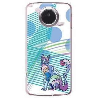 [予約][docomo ARROWS Kiss/Girls F-03D専用] プリントケース クリアベース(ivy 「Cat」)[納期約4週間前後]の画像