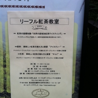 吉祥寺で様々な紅茶の正しい淹れ方を学んで、もっと紅茶を楽しもう♪