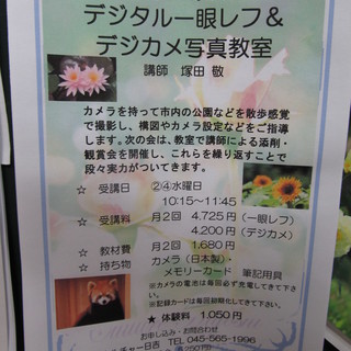 カメラを持って市内の公園などを散歩感覚で撮影しよう！構図やカメラ...