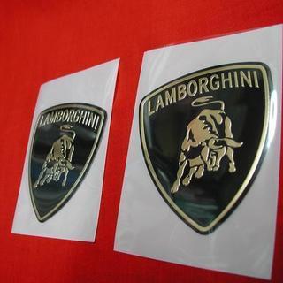 ☆新品☆メタル・スーパーエンブレム【ランボルギーニ】2枚の画像