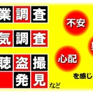 企業調査、浮気調査、盗聴＆盗撮発見、ストーカー被害etc　悩む前...