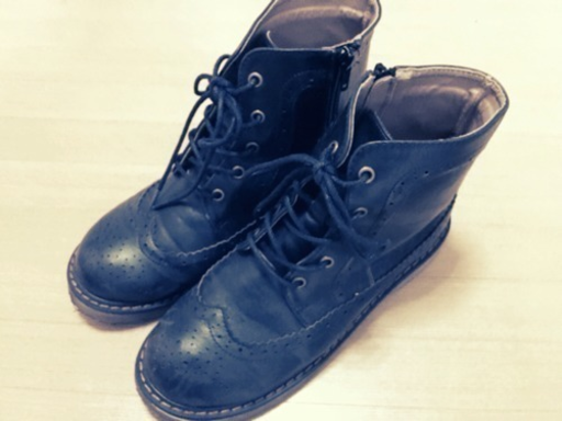 靴 black shote shose