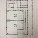 一人用の賃貸ワンルーム キッチン・風呂・トイレは共同です。