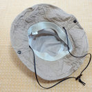 【あげます】ベージュの紐付きソフトハット※送料のみ負担の画像