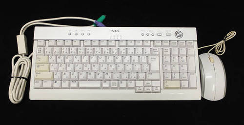 NEC純正キーボード（光学マウス付）動作品