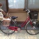 【販売済】【091】みんなの自転車屋　マルキン製ママチャリ　チャイルドシート付　オートライト　内装３段【15800円】★