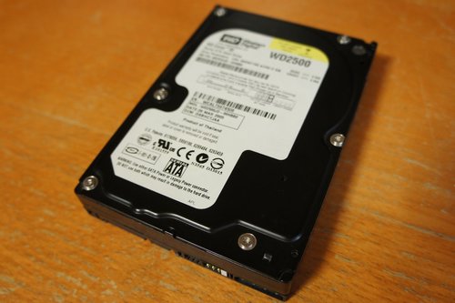 【WD】ウェスタンデジタル250GB ハードディスクSATA