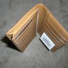 1☆新品☆高級コードバンcordovan ☆マチ付き長財布 黒★新品、未使用★の画像