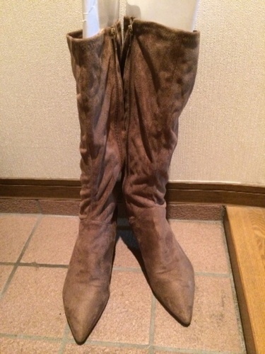 美品 NINE WEST スエードブーツ