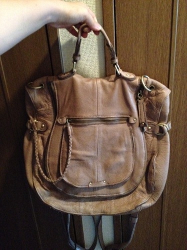 古着屋購入 レザーバック