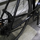 [454]Inter Max インターマックス　トラックレーサー　ピストバイク　700×28C　シングル（固定なし）　キャリパーブレーキ（シマノ ティアグラ）　クイックレリーズ　難あり　ブラックの画像