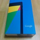 『新品・未使用』Nexus 7 2013 LTE＋WiFiモデル　SIMフリー　32GB