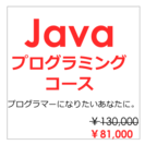 Javaプログラミングコースの画像