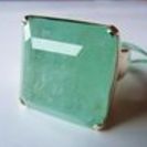 アクアマリン★巨大指輪(=ﾟωﾟ)ﾉの画像