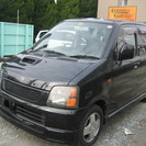 大阪　ワゴンR　人気の黒！距離薄！ターボ！
