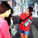 街頭飲食店紹介スタッフ"街ナビちゃん"の画像