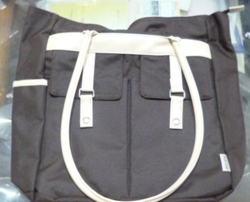 新品　こげ茶　トートバック