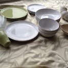 SOLD：IKEA 食器セット　４人分　数種類　大量の画像