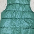 ダウン ベスト ワッペン 美品の画像