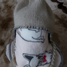 耳当て付き　ニット帽の画像