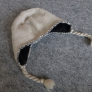 耳当て付き　ニット帽の画像