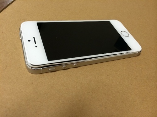 海水没してしまったiPhone5s （au）
