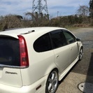 トヨタ　値下げストリーム　白　H１２くらい　の画像