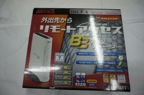 BUFFALO　VPN対応ルーター　BHR-4RV
