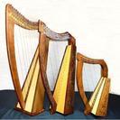 ♪　誰でも弾けるやさしいミニハープ講座の開講です ♪　　◆音楽経験のない方大歓迎です　あこがれの楽器に触れてみませんか？の画像