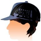  ミドリ安全 帽子用インナーキャップ バンド付き 軽作業ヘルメット　頭部プロテクターの画像