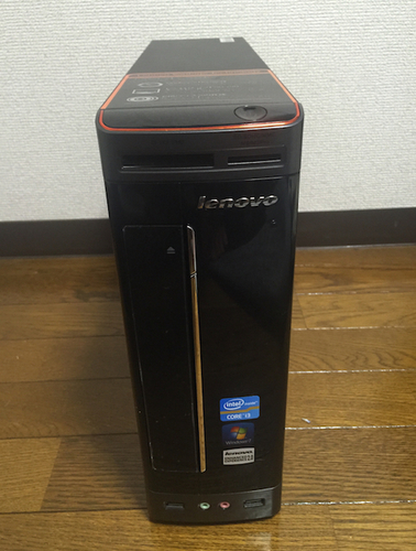 【Windows7】LenovoデスクトップPC【Intel Core i3/メモリ4G/モニタ無】