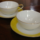 オールドノリタケ 盾マーク カップ＆ソーサー ２客 最終1セット...
