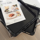 【美品・格安】レシピ・説明書/鉄板2枚付き　スチームオーブンレンジの画像