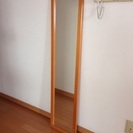 姿見 壁掛けミラーの画像