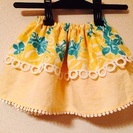 夏休み企画 親子で楽しもう！ 子供服作り 簡単2段スカートの画像