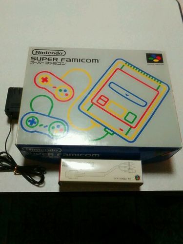 スーパーファミコン本体箱･説明書付き