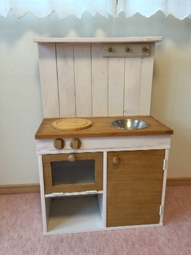 ままごと 中古 ミニキッチン ハンドメイド