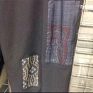 新品 着物ワイドパンツの画像