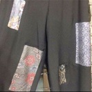 新品 着物ワイドパンツの画像