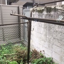 物干し台、物干し竿 中古　無料　取りに来ていただける方にお譲りします。の画像
