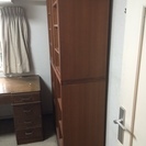本棚（2段組） 中古品　無料　取りに来ていただける方にお譲りします。の画像