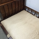 ベッド 中古品　無料　取りに来ていただける方にお譲りします。の画像
