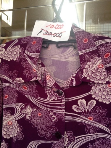 新品着物地ブラウス 値下げ