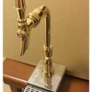 売約済み 希少☆ゴールド ドラフトタワー  ビールサーバー使用２年未満の画像
