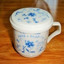 350円　CELEC　Vフィルターと蓋付ティーカップ　HERB＆...