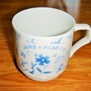 350円　CELEC　Vフィルターと蓋付ティーカップ　HERB＆RABBITの画像
