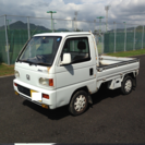 検1年付 フルタイム4WD ホンダ　アクティー 軽トラ の画像