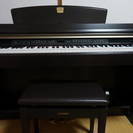 ヤマハ　クラビノーバ　CLP-240　高低自在椅子２つ付き　【ＹＡＭＡＨＡ電子ピアノ】の画像