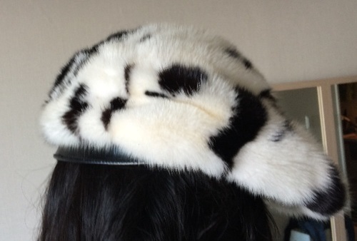 希少品★Burberry Prorsumミンク帽 希少品☆Burberry Prorsumミンク帽